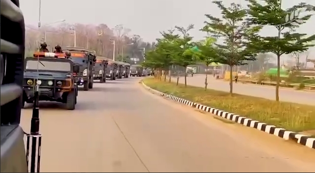 Myanmar deploys concentrated inspection of Myawaddy area's electronic fraud park